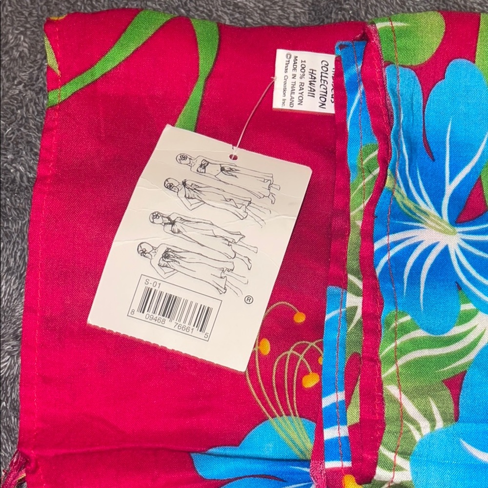 Vibrant Floral Long Sarong